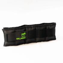 Caneleira profissional emborrachada 0,5kg - preto