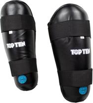 Caneleira / protetor de canela para Kickboxing e Taekwondo - Top Ten - Homologado WAKO e ITF Caneleira / protetor de canela para Kickboxing e Taekwondo - Top Ten - Homologado WAKO e ITF
