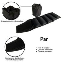 Caneleiras Par Fitness Nylon 2KG Resistente Wellness