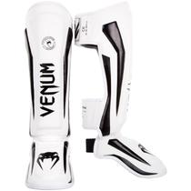 Caneleiras Venum Elite Standup Branco e Preto XL Caneleiras Venum Elite Standup Branco e Preto XL