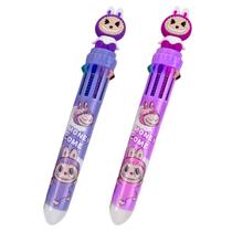 Caneta 10 Cores Labubú Multicolorida De 0,7 mm Divertida - Capilovers Caneta 10 Cores Labubú Multicolorida De 0,7 mm Divertida - Capilovers