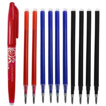 Caneta + 10 Refil Apaga Calor Escrever Azul Vemelho Preto Caneta + 10 Refil Apaga Calor Escrever Azul Vemelho Preto