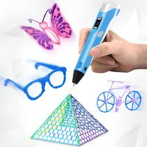 Caneta 3 D Impressora Profissional Visor Lcd Com Filamentos Adicionar aos favoritos