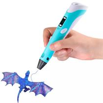 Caneta 3D Criar Colorido Infantil Usb