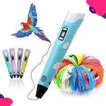Caneta 3d Impressora Profissional 12v Com Filamentos brinquedo Adulto e infantil Caneta 3d Impressora Profissional 12v Com Filamentos brinquedo Adulto e infantil