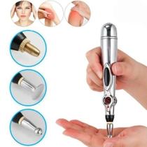 Caneta Acupuntura Estimulante Muscular Pulsos Elétricos Caneta Acupuntura Estimulante Muscular Pulsos Elétricos