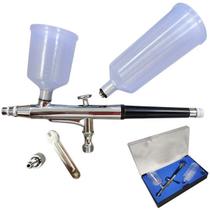 Caneta aerografo c/ 2 canecas