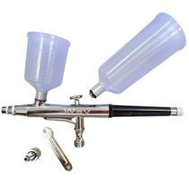 Caneta Aerografo Com 2 Canecas