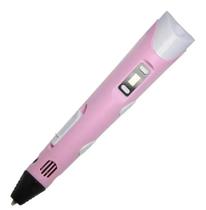 Caneta Ajustável Velocidade E Temperatura/ Exibição 3d Rosa Caneta Ajustável Velocidade E Temperatura/ Exibição 3d Rosa