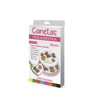Caneta Alimenticia Fina C/8 Cores Mago Caneta Alimenticia Fina C/8 Cores Mago