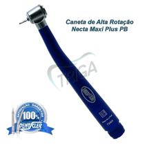 Caneta Alta Rotação Necta Maxi Plus PB - Push Button - 3 Sprays Alto Torque Caneta Alta Rotação Necta Maxi Plus PB - Push Button - 3 Sprays Alto Torque