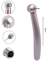 Caneta Alta Rotação Push Button Spray Duplo Prata Caneta Alta Rotação Push Button Spray Duplo Prata