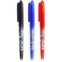 Caneta Apagavel Kit 3 Canetas Fantasminha Para Tecido Artesanato Marcações Temporárias Apaga Com Calor