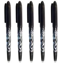 Caneta Apagável Kit 5 Canetas Fantasminha Para Tecido Artesanato Marcações Temporárias Apaga Com Calor Caneta Apagável Kit 5 Canetas Fantasminha Para Tecido Artesanato Marcações Temporárias Apaga Com Calor