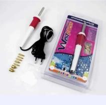 Caneta aplicador de strass bivolt com 7 Pontas + brinde Caneta aplicador de strass bivolt com 7 Pontas + brinde