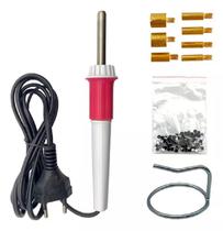 Caneta Aplicadora De Strass Com 7 Ponteiras Bivolt Caneta Aplicadora De Strass Com 7 Ponteiras Bivolt