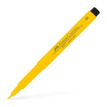 Caneta Artística Faber-Castell Pitt Pincel Amarelo Cádmio 107 - Ref 167407N