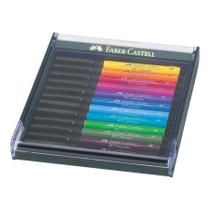 Caneta artística Pitt Tons Intensos com 12 unidades 267421 - Faber-Castell Caneta artística Pitt Tons Intensos com 12 unidades 267421 - Faber-Castell