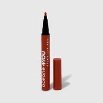Caneta Batom Nude - Silky Lip Pen Mauve 4you 0,6ml Caneta Batom Nude - Silky Lip Pen Mauve 4you 0,6ml