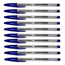 Caneta Bic Clássica Kit 10 Ponta Média 1.0 Caneta Bic Clássica Kit 10 Ponta Média 1.0