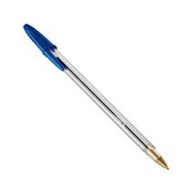 Caneta Bic Crista 1.0 Média Azul - Caixa Com 50 Unidades