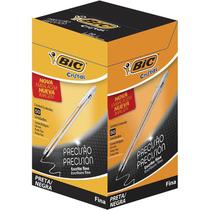 Caneta Bic Cristal 0.8 Fina Preta 50un