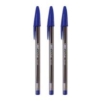 Caneta bic cristal bold 1.6 kit com 03 unidades - azul Caneta bic cristal bold 1.6 kit com 03 unidades - azul