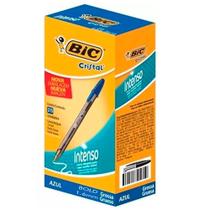 Caneta Bic Cristal Bold 1.6mm Azul Cx c/25 und