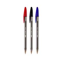 Caneta Bic Cristal Bold 1.6mm Kit c/03 AZ/PR/VM