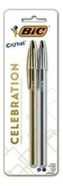 Caneta bic cristal celebration 2x1