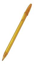 Caneta bic fsh cristal ouro 1.2