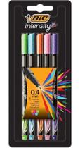 Caneta bic intensity ex fina sort c/5