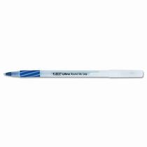 Caneta BIC Ultra Round Stick Grip Ballpoint Stick Stick Azul Médio