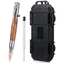 Caneta Bolt Action Crtiin Wood Metal Tactical com caixa de presente Caneta Bolt Action Crtiin Wood Metal Tactical com caixa de presente