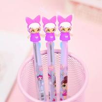 Caneta Boneca LOL 3 Cores Ponta 0.7mm Escrita Natural Caneta Boneca LOL 3 Cores Ponta 0.7mm Escrita Natural