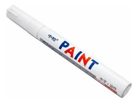 Caneta Branca Permanente: Pinte Tudo Uso Profissional