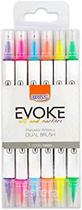 Caneta brush artistico evoke 12 cores - bp1005