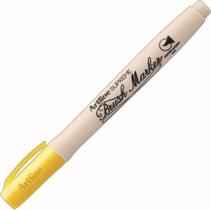 Caneta Brush Pen EPF-F Amarelo Fluorescente Artline