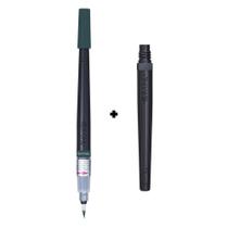 Caneta Brush Pentel Aquarela + Refil Azul Turquesa Caneta Brush Pentel Aquarela + Refil Azul Turquesa