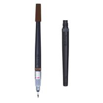 Caneta Brush Pentel Aquarela + Refil Marrom Caneta Brush Pentel Aquarela + Refil Marrom