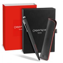 Caneta Caran d'Ache Esferográfica Ecridor Racing Luxo