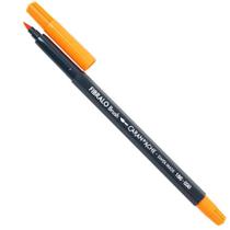 Caneta Caran DAche Aquarelável Fibralo Brush Laranja 030