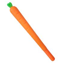 Caneta Cenoura Escolar Papelaria Criativa Divertida