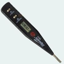 Caneta Chave Multiteste Voltagem Elétrica CA e CC De 12v A 250v Com LCD Digital e Lâmpada Neon