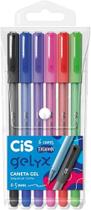 Caneta Cis Gelyx 0.5 estojo 6 cores BASICAS Caneta Cis Gelyx 0.5 estojo 6 cores BASICAS
