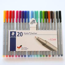 Caneta Colorida Triplus Fineliner 20 Cores 0.3mm - Staedtler