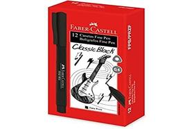 Caneta Com Ponta Porosa Fine Pen 0,4Mm Ultra Fina Pret