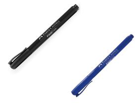 Caneta Com Ponta Porosa Fine Pen 0,4mm Ultra Fina saquinho com 02 unidade