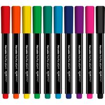 Caneta com Ponta Porosa Fineliner 0.4MM Mini Blister com 10 Cores
