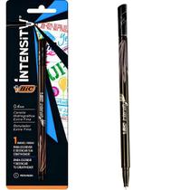 Caneta Com Ponta Porosa Intensity 0,4 mm Preta Bic
